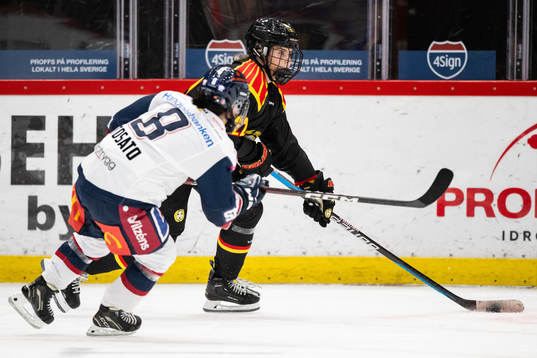 Linköpings Tako Hitosato och Brynäs Hanna Thuvik