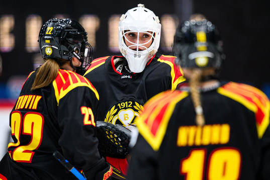 Brynäs målvakt Amanda Johansson