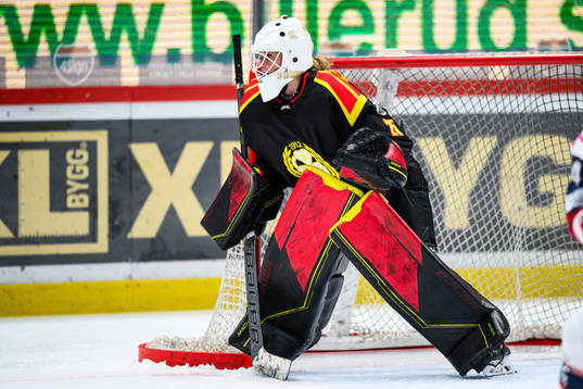 Brynäs målvakt Amanda Johansson