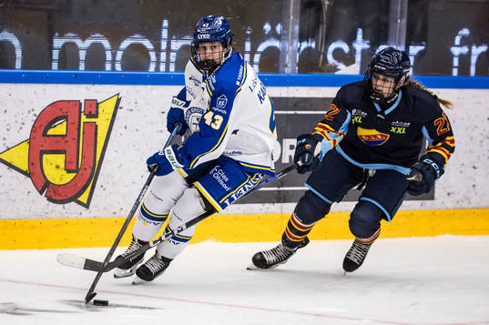 Leksands Aino Karppinen och Djurgårdens Tereza Plosova