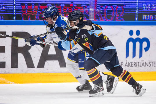 Leksands Shay Maloney och Djurgårdens Lisa Östman
