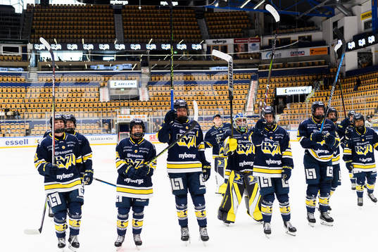 HV71s spelare jublar