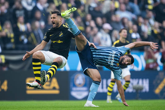 AIKs Sotirios Papagiannopoulos och Djurgårdens Musa