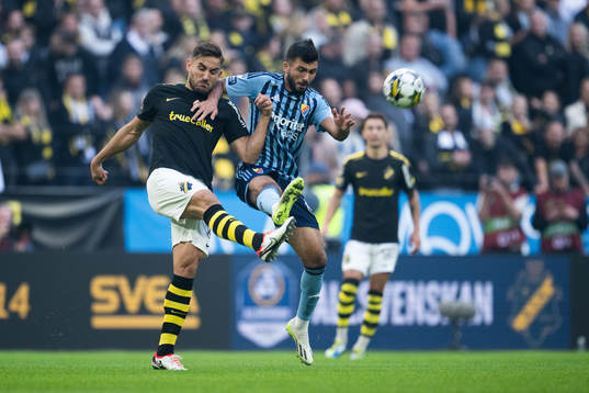 AIKs Sotirios Papagiannopoulos och Djurgårdens Musa