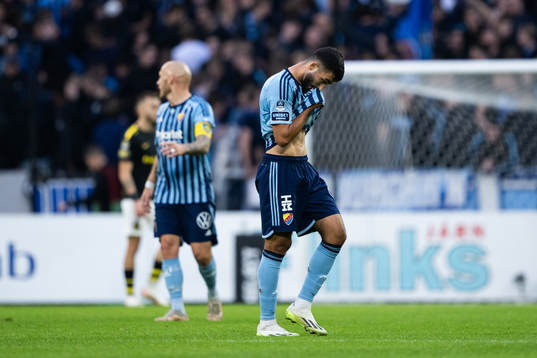Djurgårdens Musa Qurbanli deppar