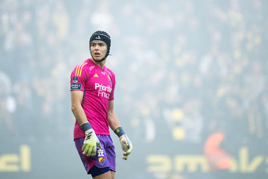 Djurgårdens målvakt Jacob Widell Zetterström