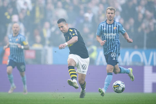 AIKs Dino Besirovic och Djurgårdens Rasmus Schuller