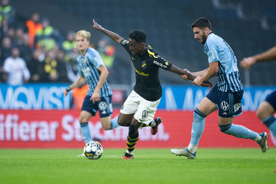 AIKs Abdihakin Ali och Djurgårdens Besard Sabovic