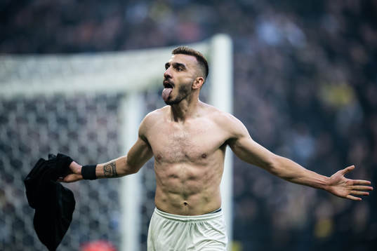 AIKs Ioannis Pittas jublar