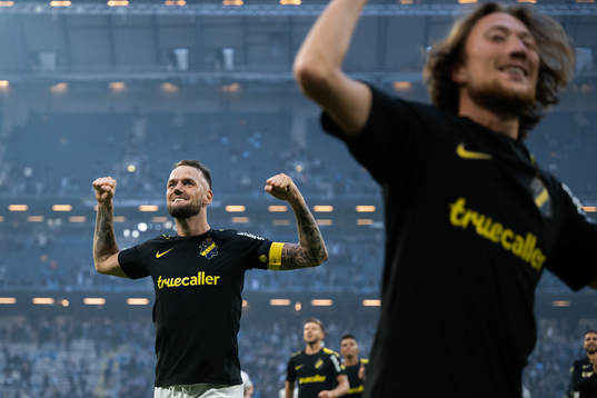 AIKs Alexander Milosevic jublar