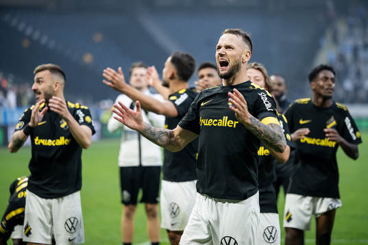 AIKs Alexander Milosevic jublar