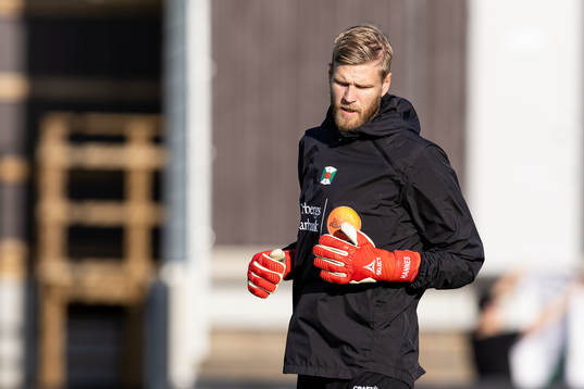 Varbergs målvakt Fredrik Andersson
