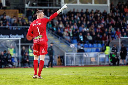Varbergs målvakt David Olsson