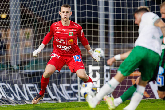 Varbergs målvakt David Olsson