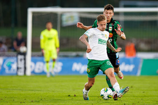 Hammarbys Fredrik Hammar och Varbergs Mads Borchers