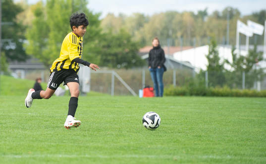 i matchen för 12-åringar, U12, mellan IFK Hässleholm och