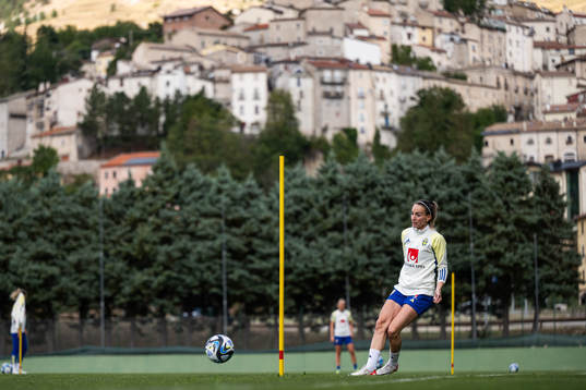 Kosovare Asllani of the Swedish women’s National fotboll