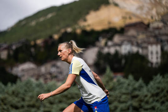 Stina Blackstenius of the Swedish women’s National