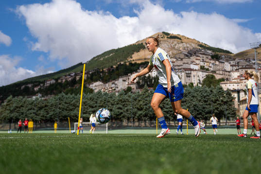 Hanna Bennison of the Swedish women’s National fotboll