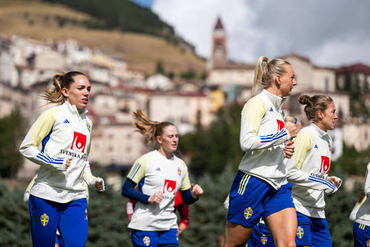 Elin Rubensson of the Swedish women’s National fotboll