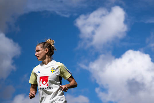 Nathalie Björn of the Swedish women’s National fotboll