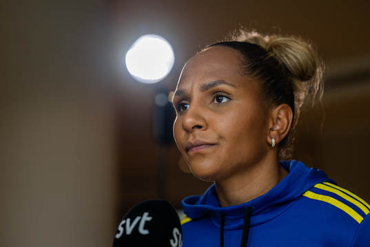 Madelen Janogy of the Swedish women's national football