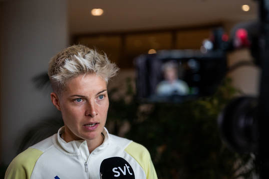 Lina Hurtig of the Swedish women's national football team