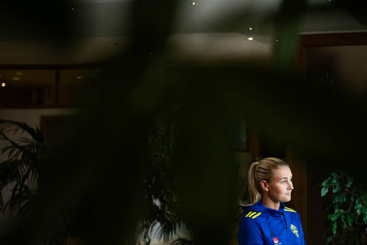 Amanda Nildén of the Swedish women's national football