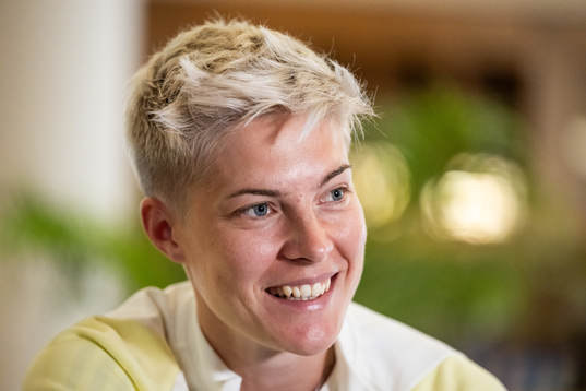 Lina Hurtig of the Swedish women's national football team