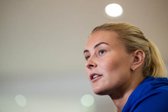 Amanda Nildén of the Swedish women's national football
