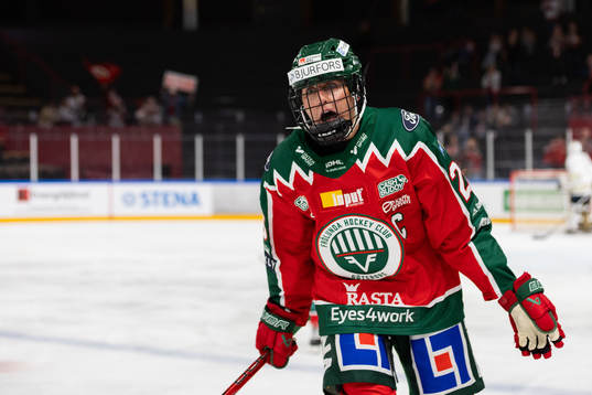Frölundas Hanna Olsson jublar
