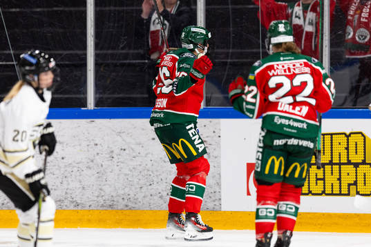 Frölundas Hanna Olsson jublar