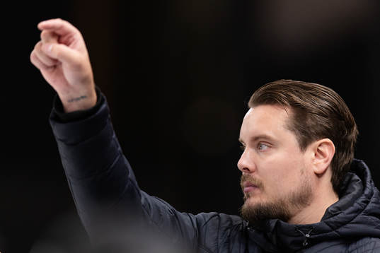 SDEs tränare Nicklas Stensson