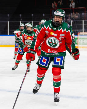 Frölundas Hanna Olsson jublar
