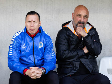 Utsiktens assisterande tränare Martin Smedberg Dalence och