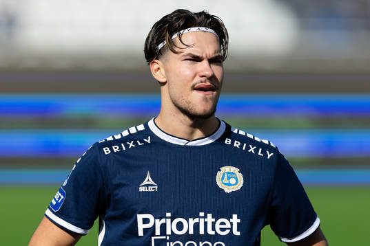 Utsiktens William Milovanovic på line up innan