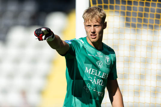 Trelleborgs målvakt Kasper Thiesson Kristensen