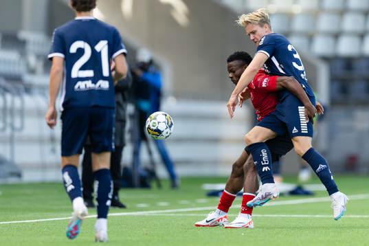 Trelleborgs Henry Offia och Utsiktens Sebastian Lagerlund