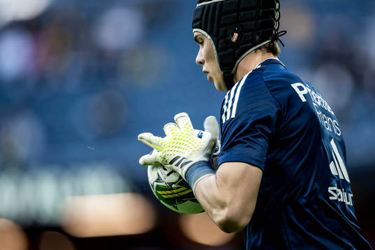 Djurgårdens målvakt Jacob Widell Zetterström
