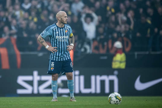 Djurgårdens Magnus Eriksson deppar