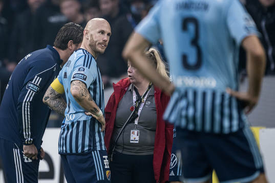 Djurgårdens Magnus Eriksson deppar