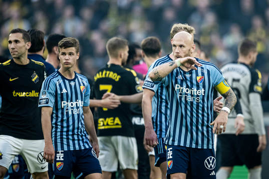 Djurgårdens Magnus Eriksson deppar