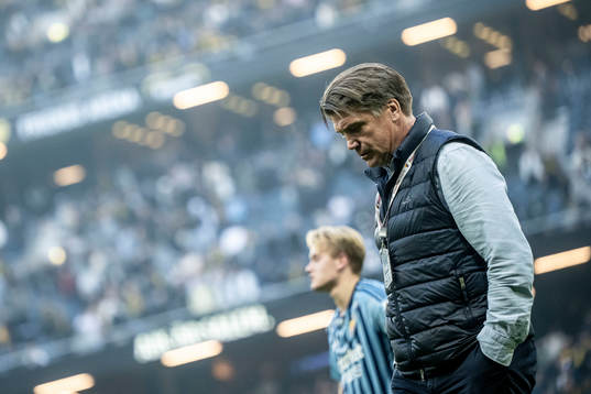 Djurgårdens sportchef Bosse Andersson deppar
