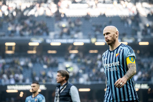 Djurgårdens Magnus Eriksson deppar
