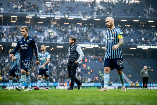 Djurgårdens Magnus Eriksson deppar