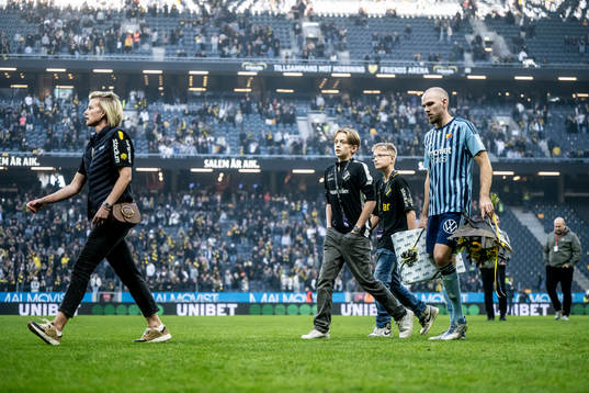 Djurgårdens Marcus Danielson deppar