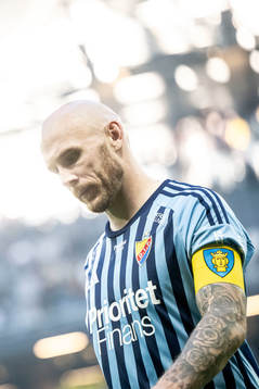 Djurgårdens Magnus Eriksson deppar