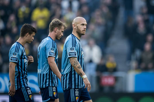 Djurgårdens Magnus Eriksson deppar