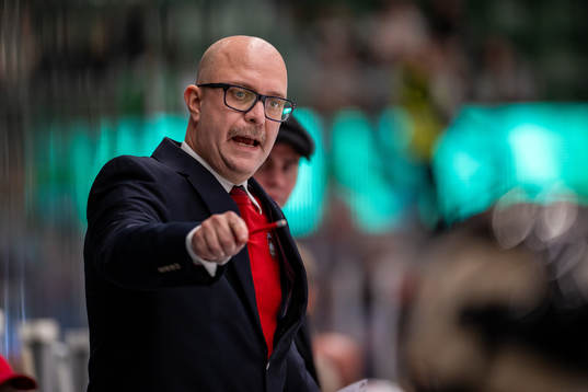 Malmö Redhawks tränare Henrik Palm