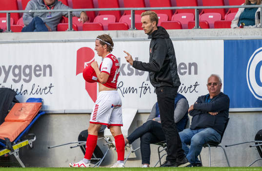 Kalmars tränare Henrik Jensen